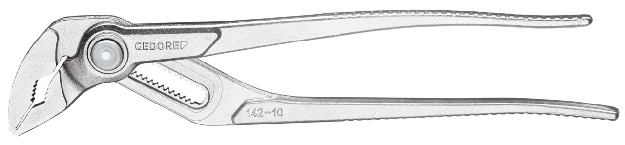 142 10 C Alicate universal 10" , ajustable 15 veces, estriado, cromado