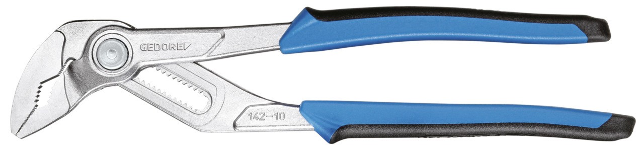 142 10 JC Alicate universal 10" , ajustable 15 veces, con mango 2K