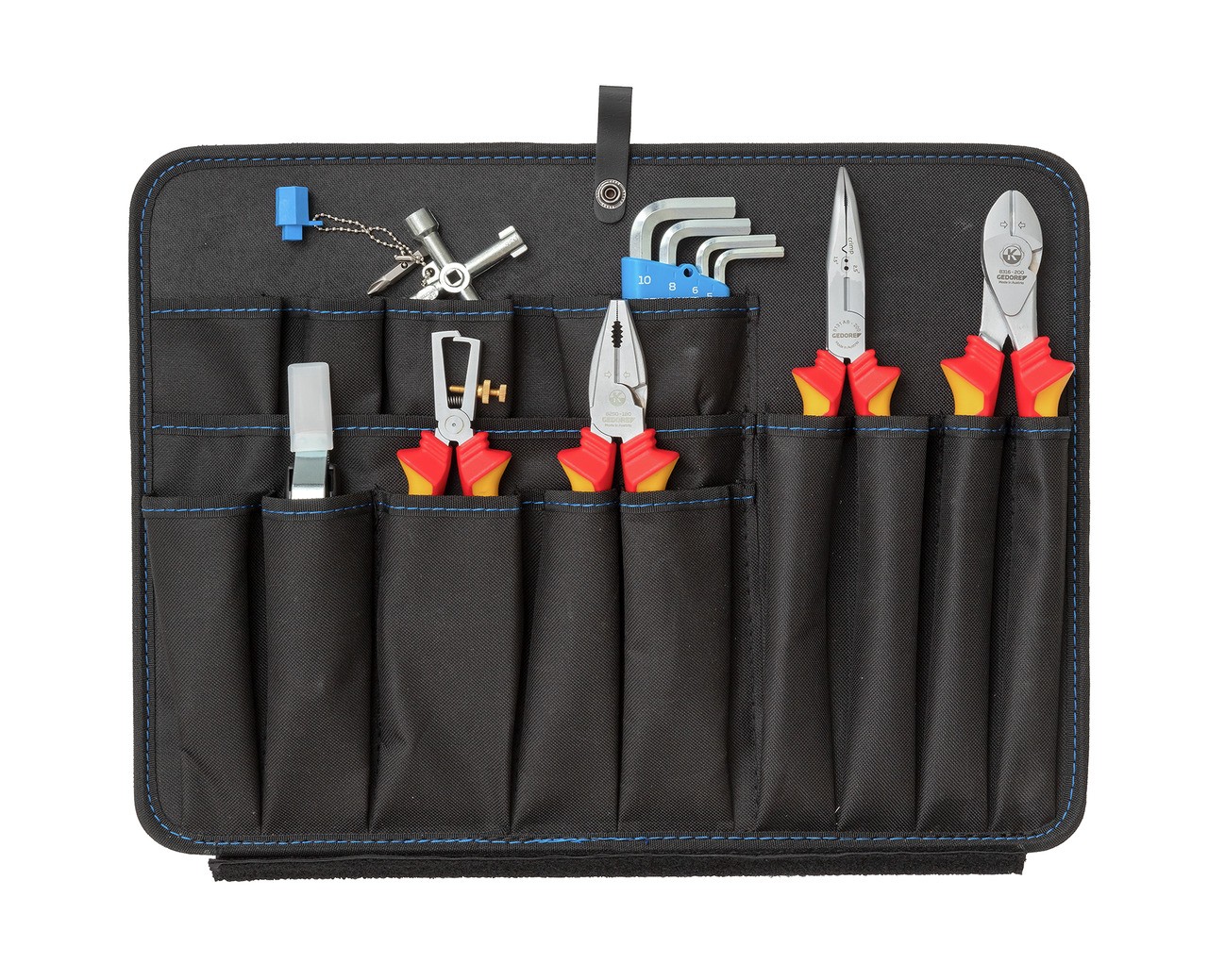 1090 Maletín de herramientas para electricistas 87 -te piezas