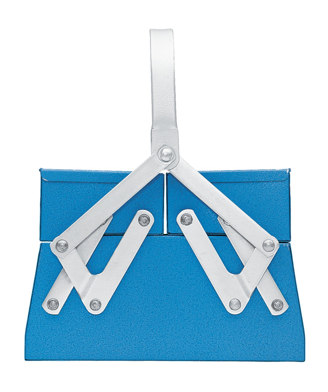 1263 L Caja de herramientas vacía, 3 compartimentos 160x420x225 mm