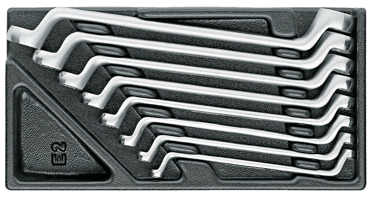 1500 ES-2 Juego de llaves de doble boca en 1/3 de módulo ES