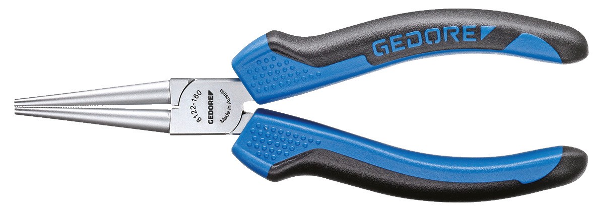 8122 Alicates de nariz redonda serrada