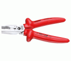 VDE 8250-160 Alicate combinado de alta resistencia VDE con aislamiento por inmersión 160 mm