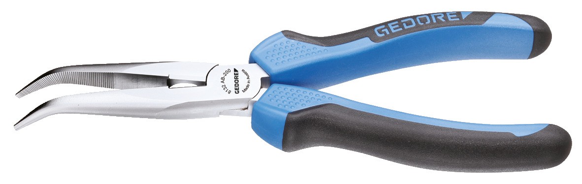 8132 AB-160 JC Alicates de punta plana 160 mm 2K-Griff