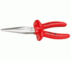 VDE 8132-160 Alicate de punta redonda VDE con aislamiento por inmersión 160 mm
