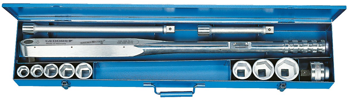8563-30 Juego de llaves dinamométricas DREMOMETER D MM 155-760 Nm
