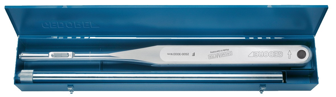 8572-02 Llave dinamométrica DREMOMETER F en caja 1500-3000 Nm