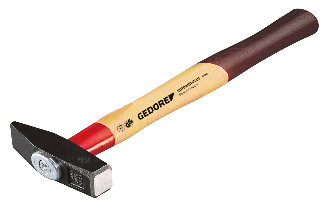 600 E-300 Martillo de herrero ROTBAND-PLUS con mango de fresno 300 g
