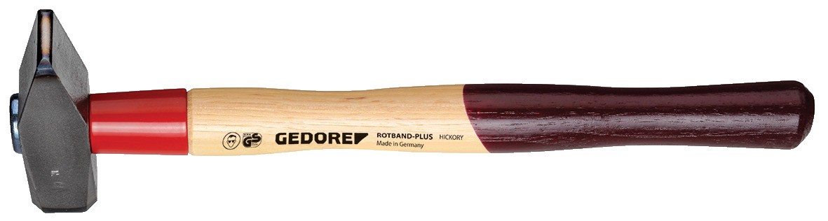 600 IH-500 Martillo de herrero ROTBAND-PLUS con mango de nogal americano 500 g