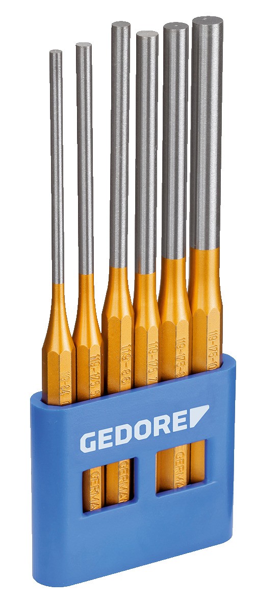 119 L Pin punch set 6 piezas