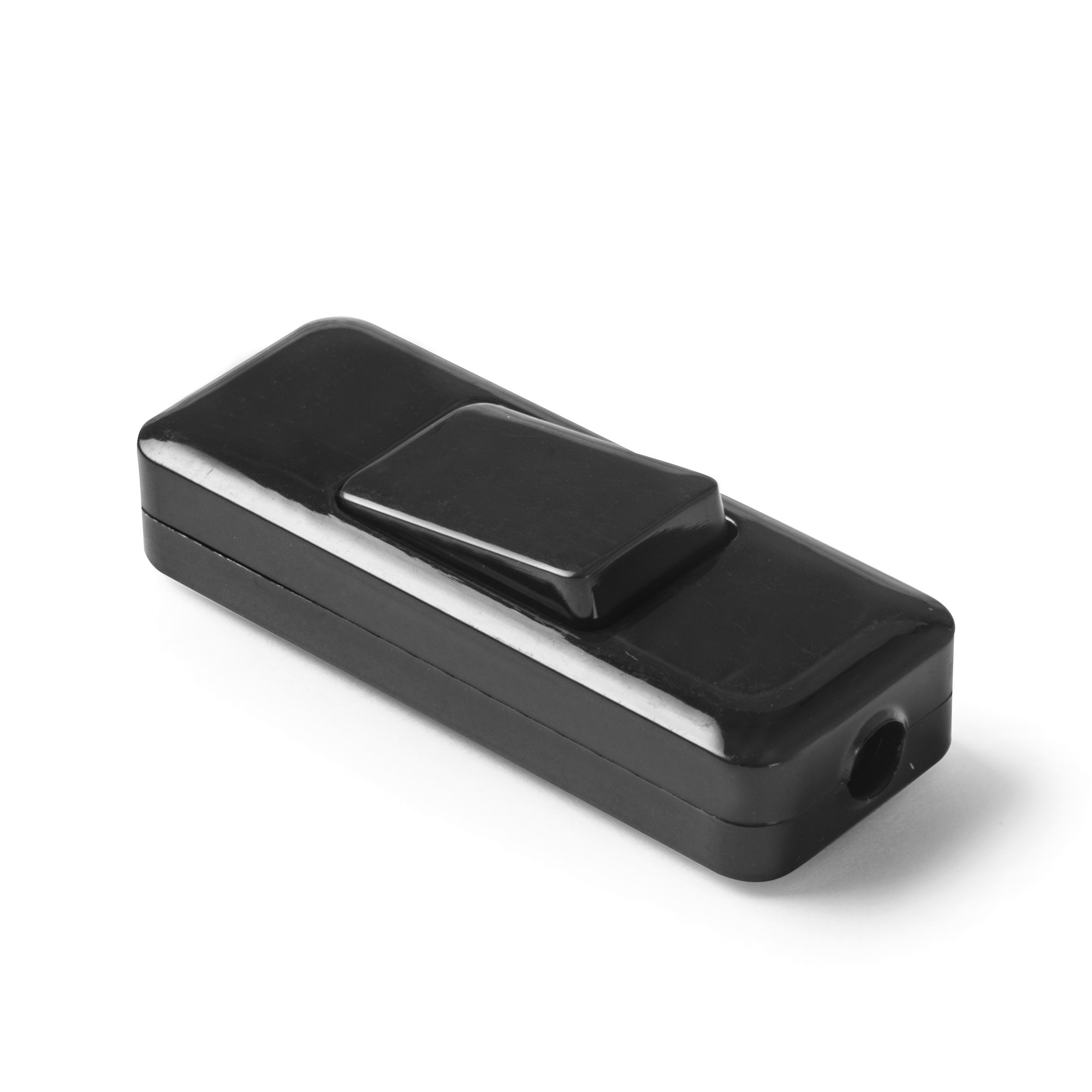 4402-N | Interrruptor de paso 2A 250V Negro