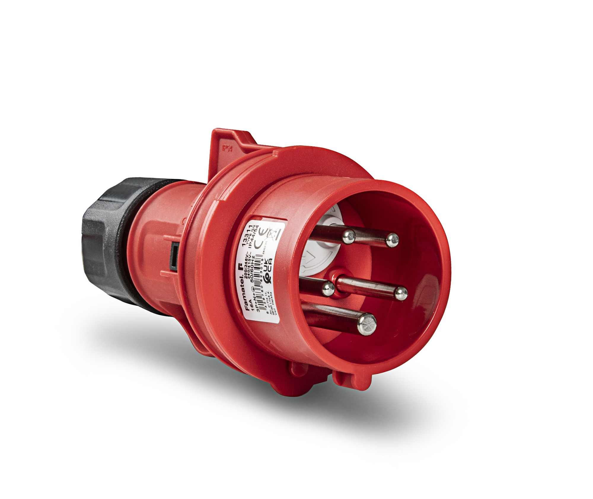 13311 | Clavija móvil inversora de fase 3P+N+T 16A 400V IP44-54