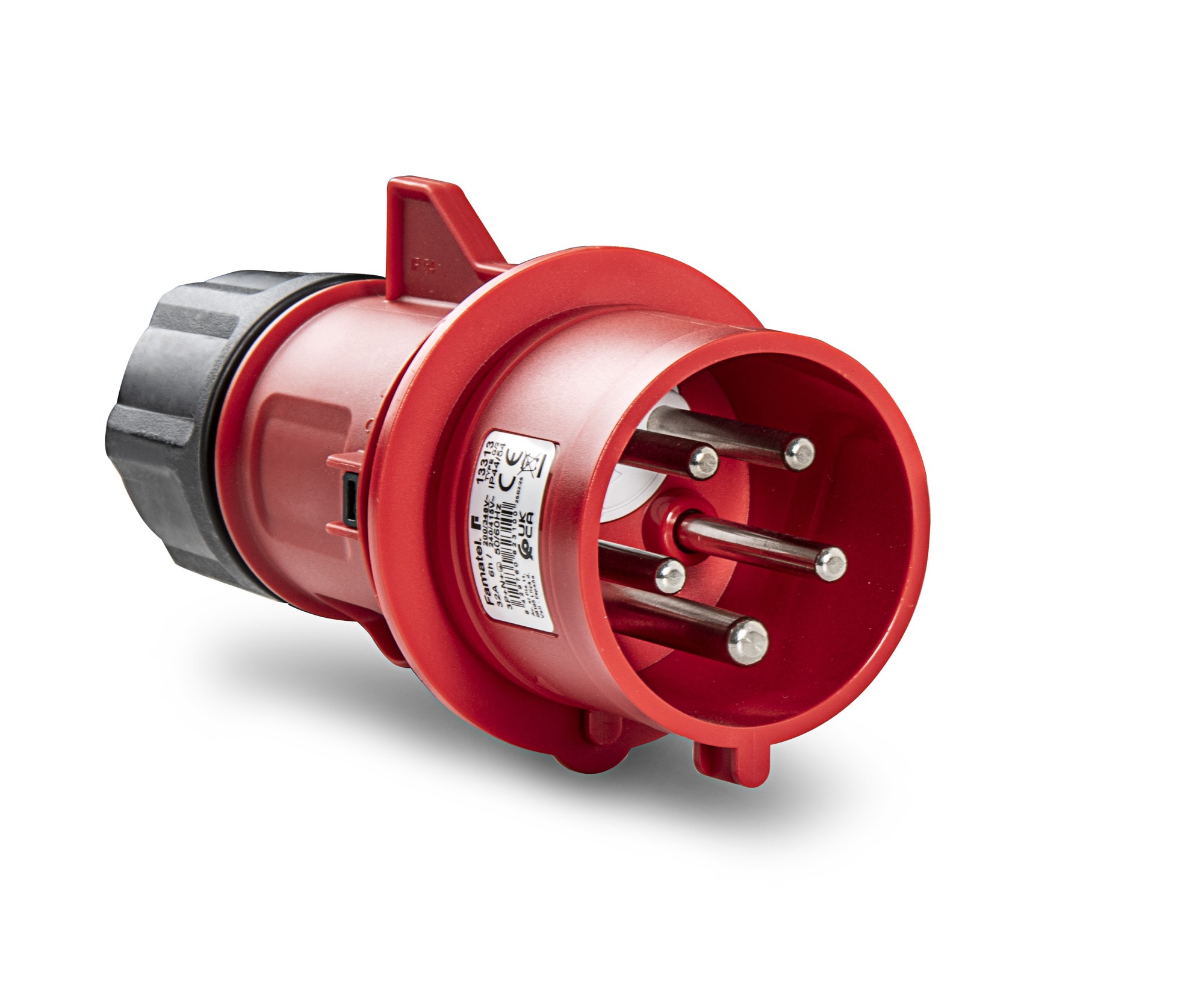 13313 | Clavija móvil inversora de fase 3P+N+T 32A 400V IP44-54