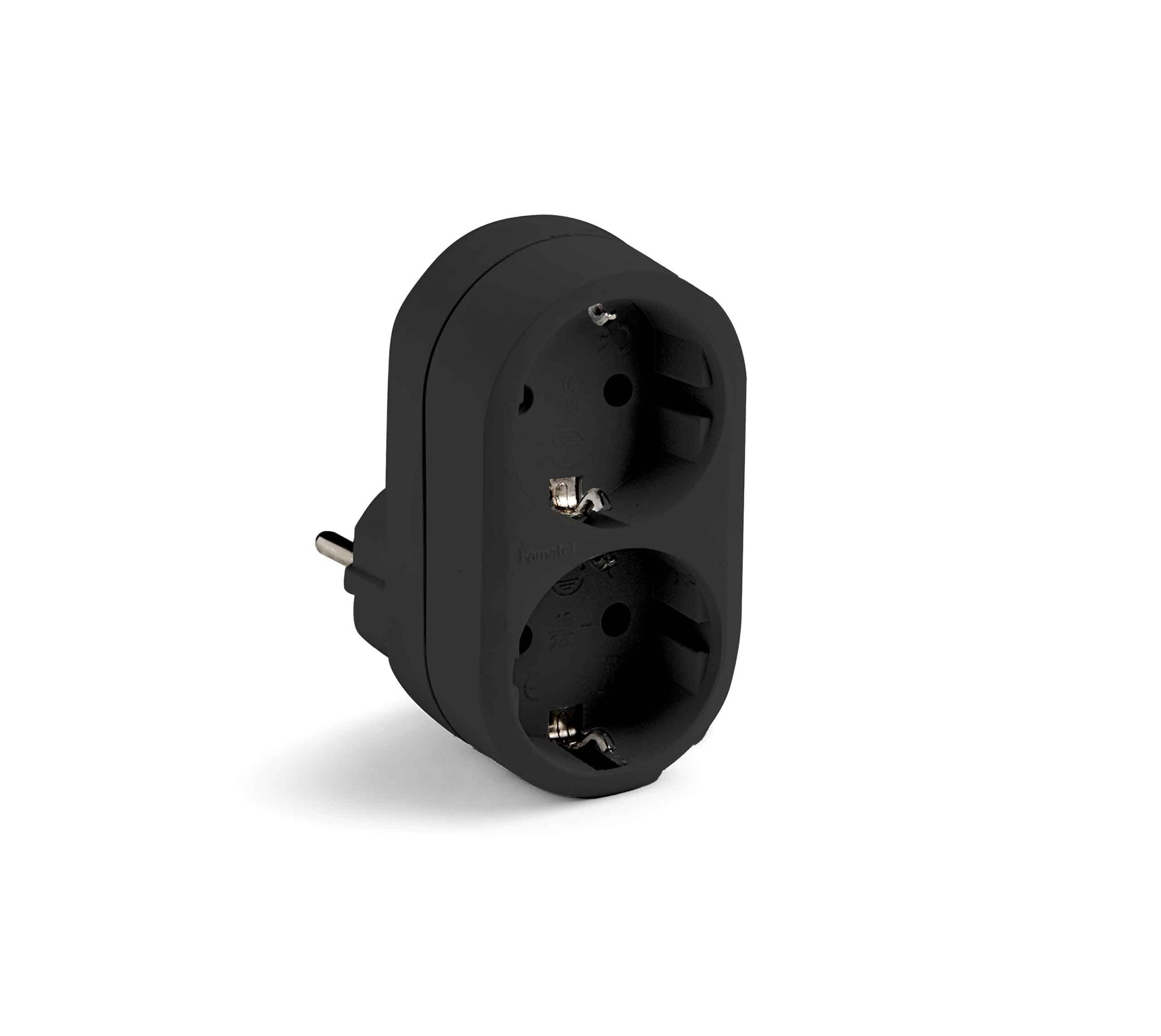 1332-N | Adaptador 2 tomas