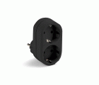1332-N | Adaptador 2 tomas