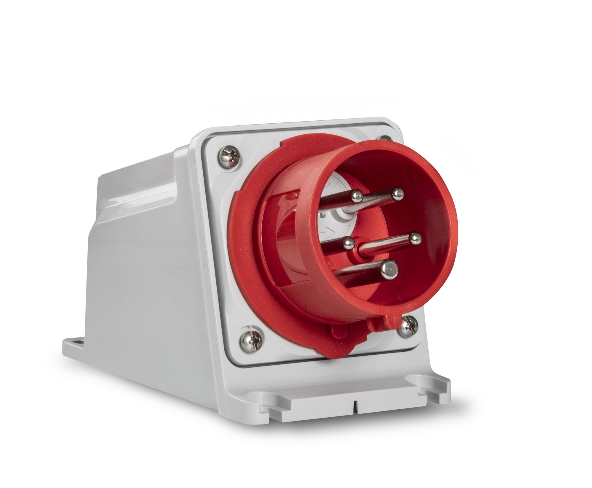 13320 | Clavija superficie inversora 3P+N+T 16A IP54