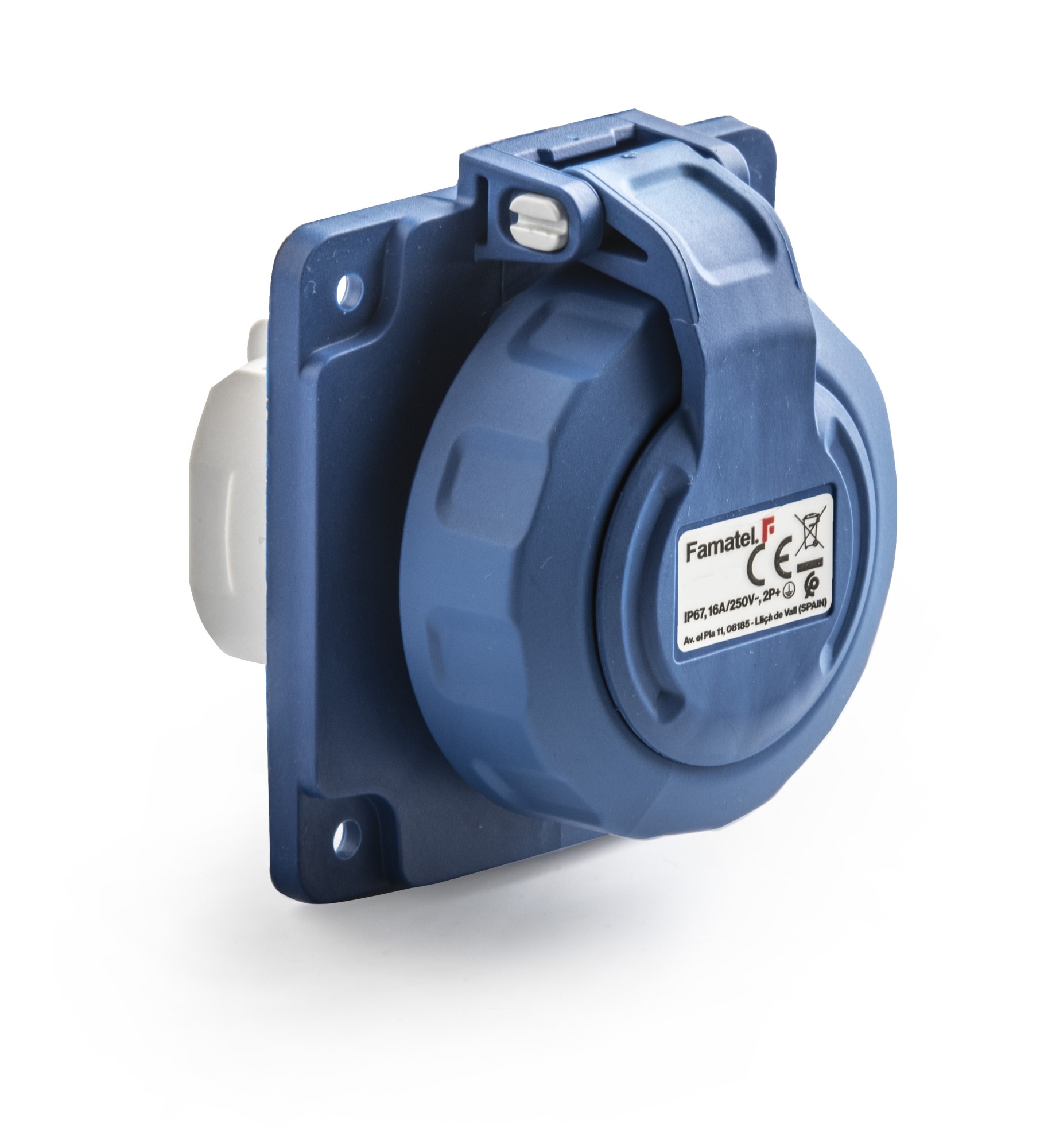 13965F | Base empotrar tipo schuko IP68 (2m)