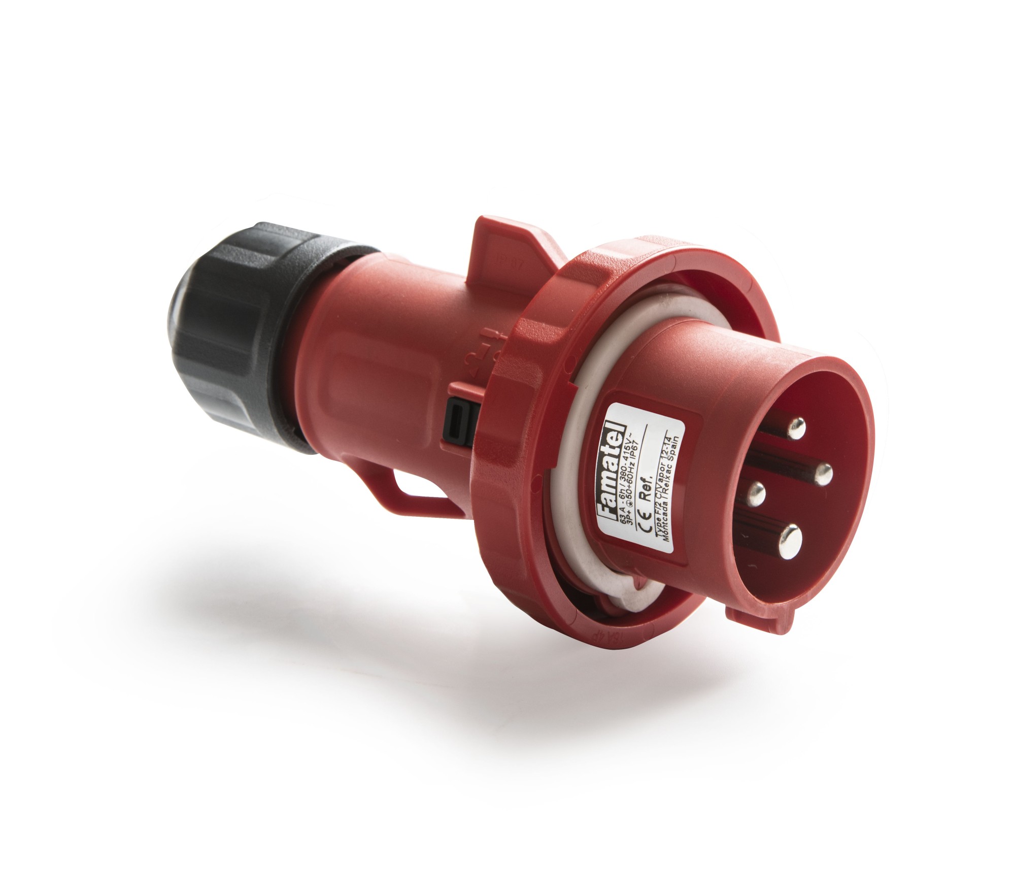 14308 | Clavija movil 3h 32A IP66-67