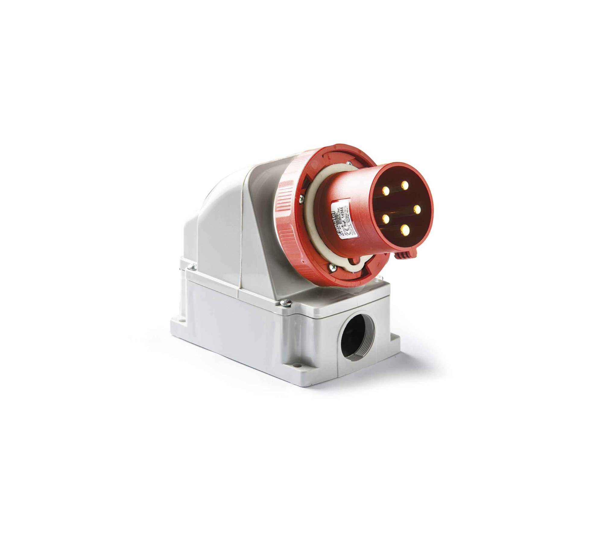 14358 | Clavija superficie 2P+T 63A IP67