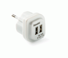 1450 | Adaptador cargador USB doble 2,1A 5V