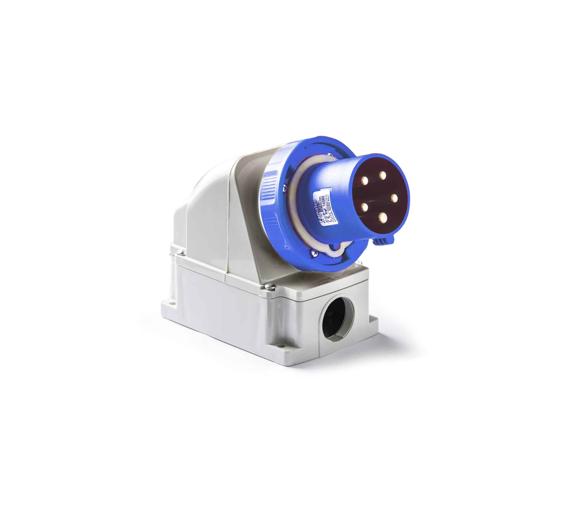 14666 | Clavija superficie 3P+T 63A IP67