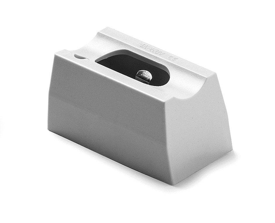 186 | Portalámparas termoplástico linestra para tubo de 1 casquillo