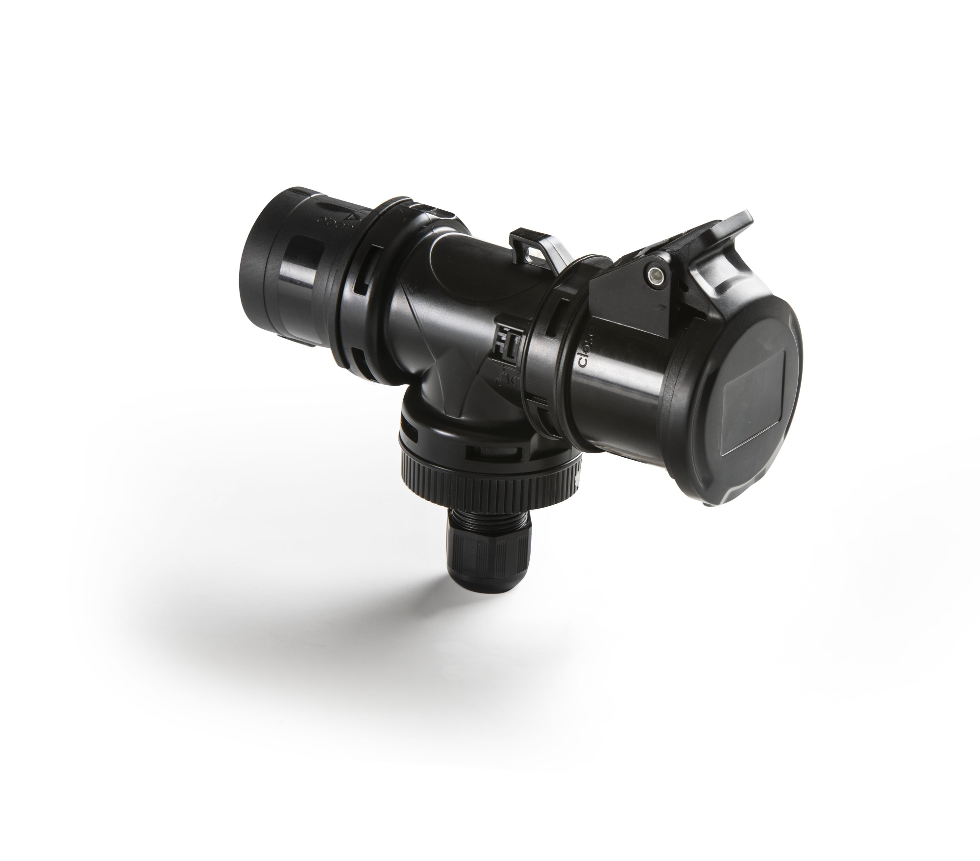 17120 | T-Power 1 toma 3P 16A + 1 clavija 3P 16A IP44/54