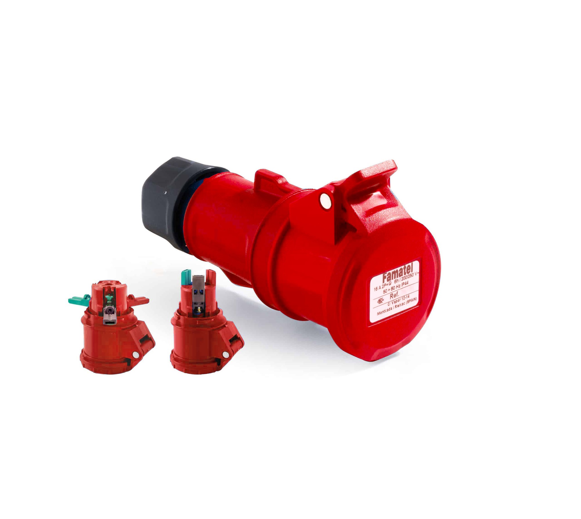 23300CR | Base móvil 3P+T 16A Conexión Rapida IP44/54