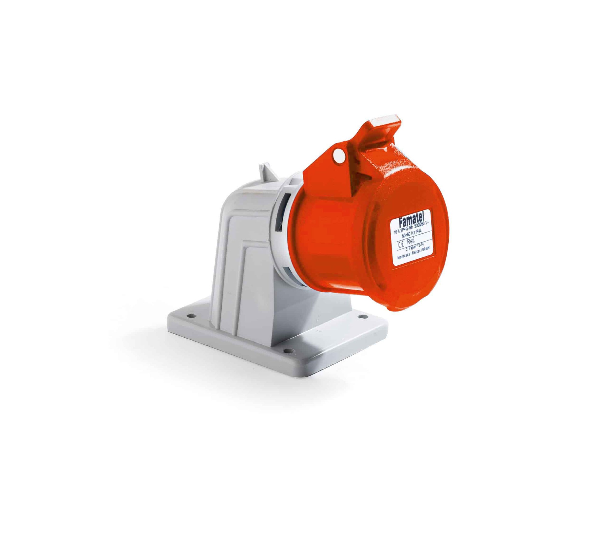 23352 | Base superficie acodada 90º 3P+T 32A IP44