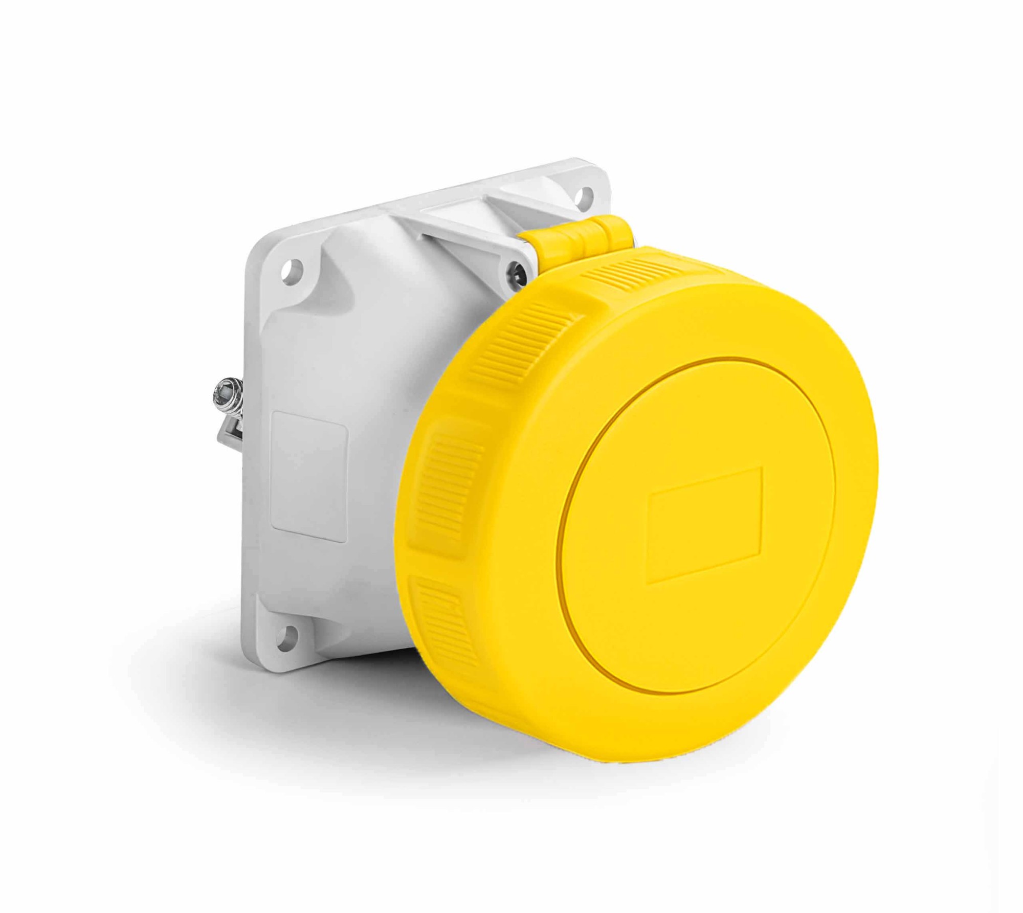 24174 | Base empotrar salida recta 2P+T 125A IP67