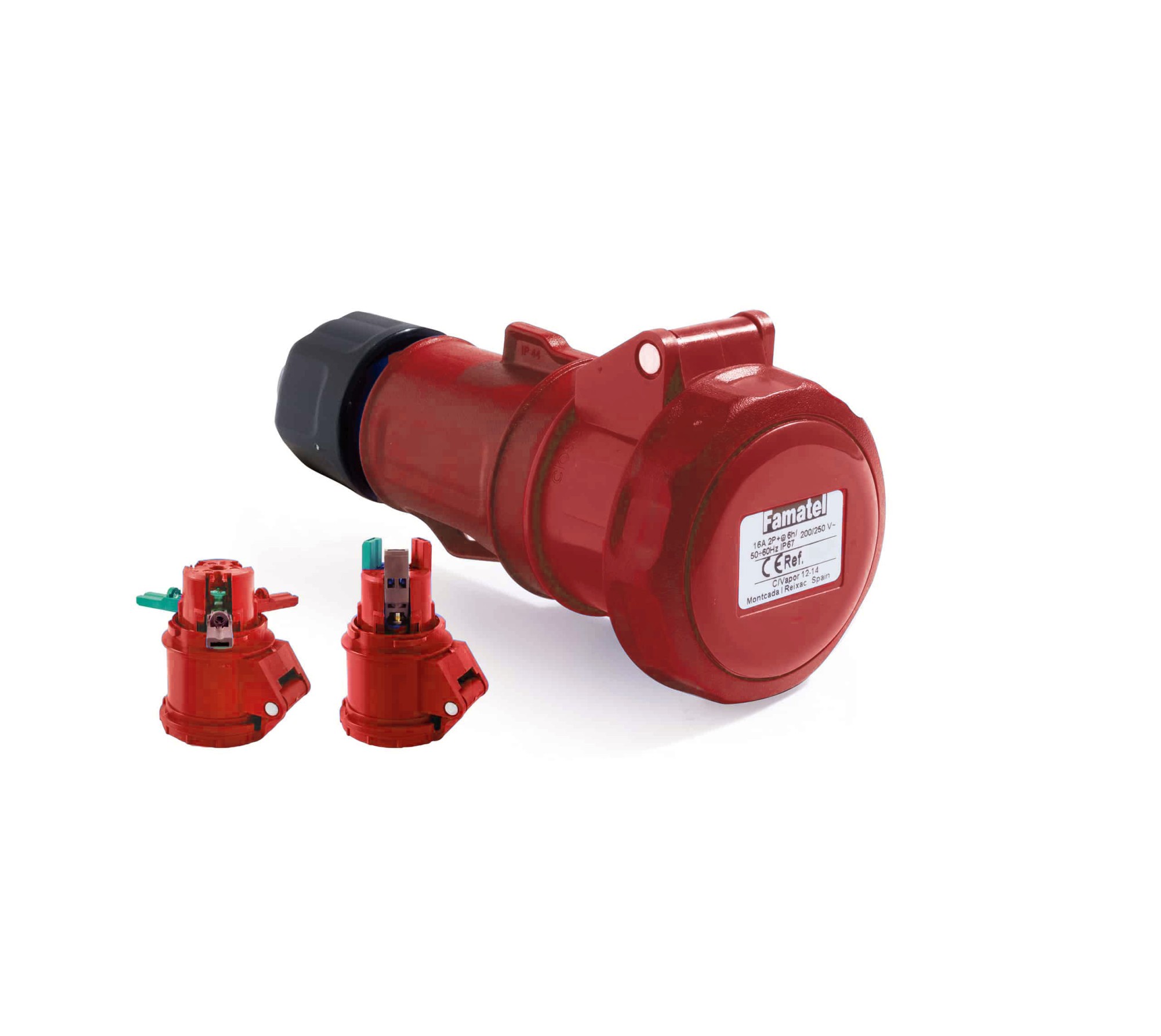 24301CR | Base móvil 3P+N+T 16A Conexión Rapida IP66/67