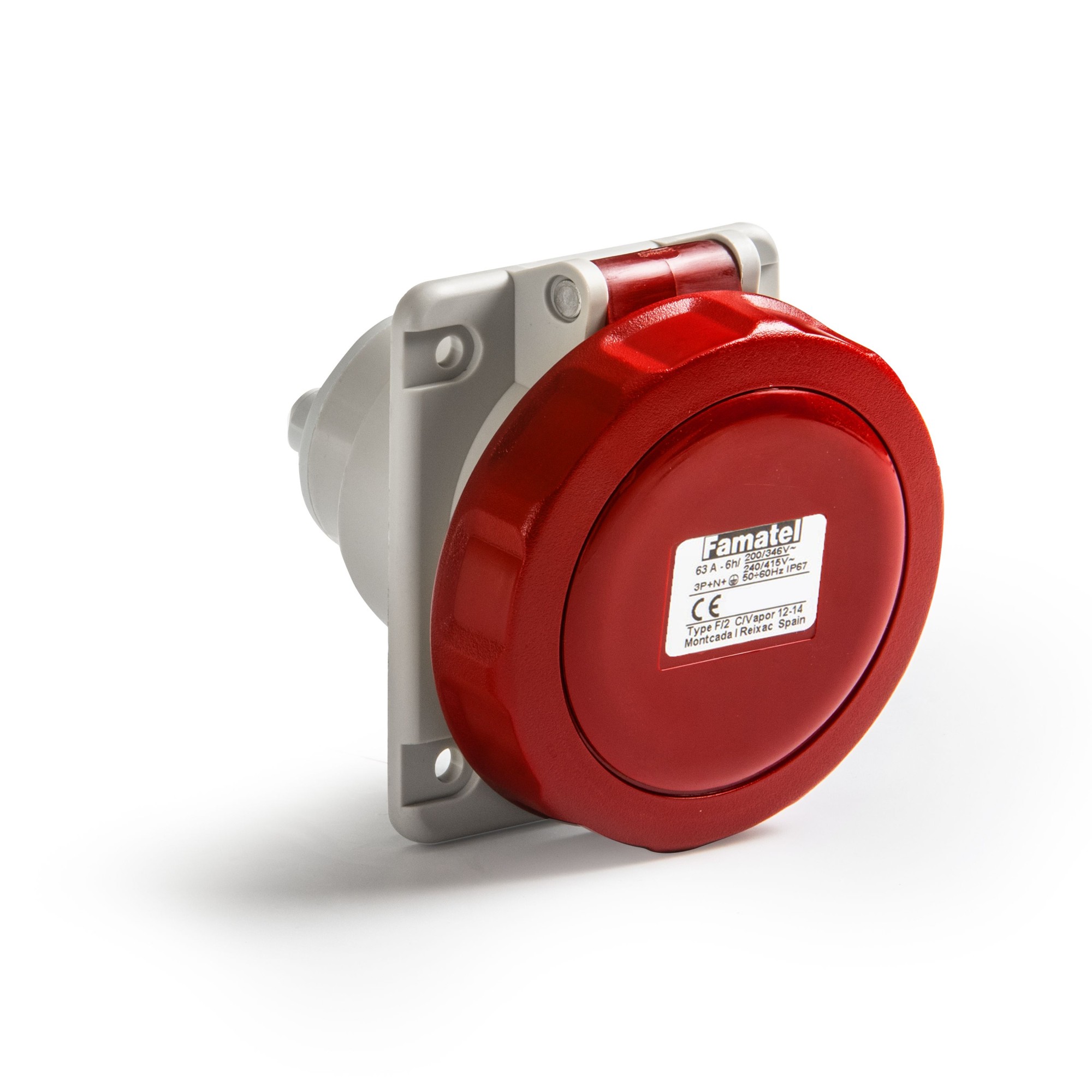 24339 | Base empotrar 3h 32A IP66-67