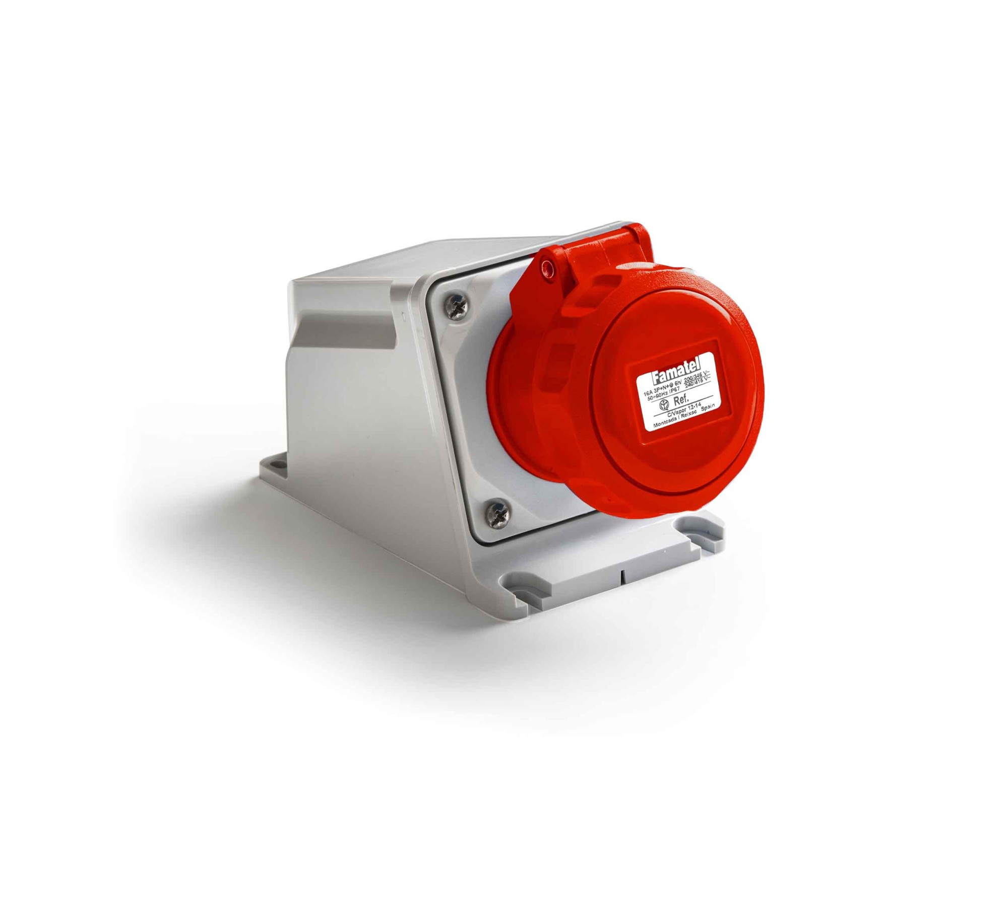 24391 | Base superficie 3P+N+T 16A IP66/67