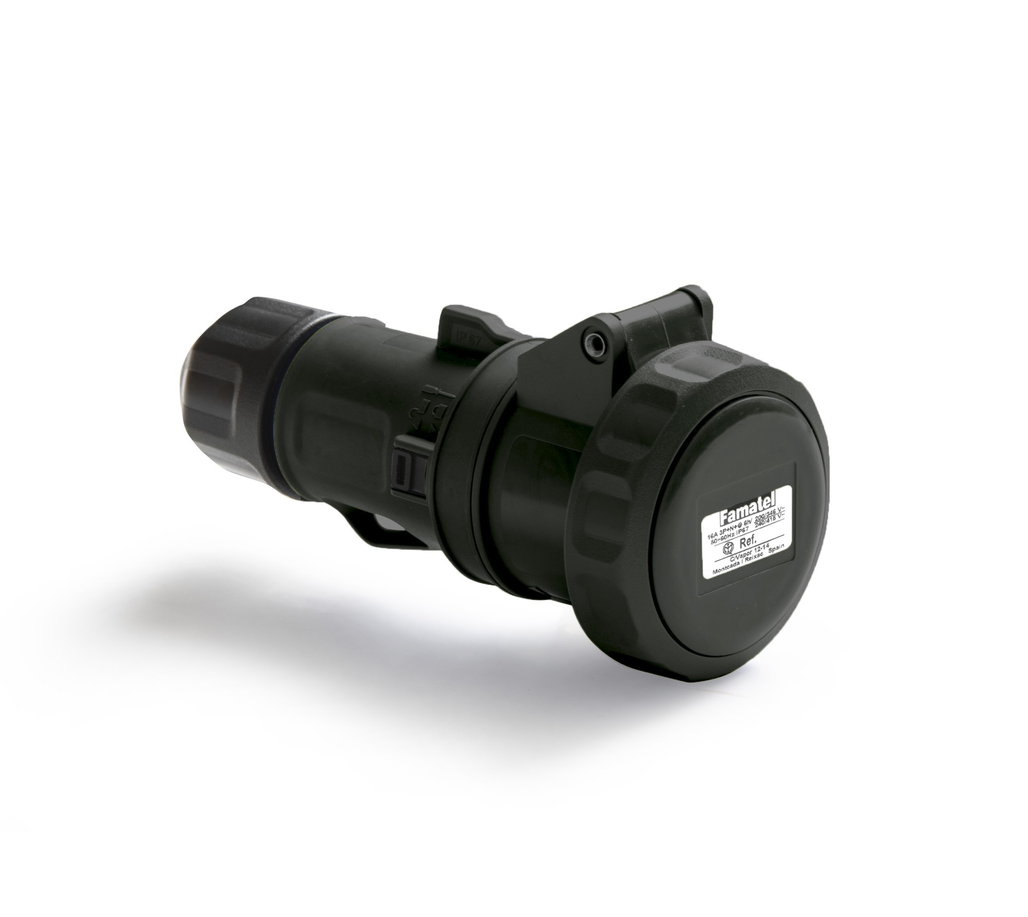 24410 | Base móvil 2P+T 16A IP66/67