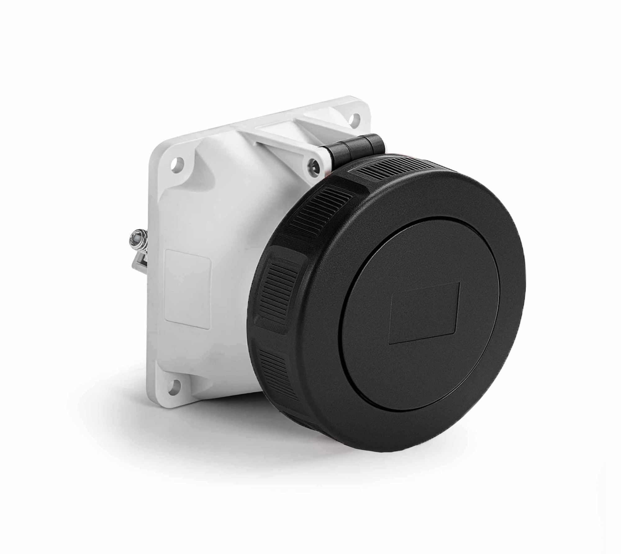 24484 | Base empotrar salida recta 3P+T 125A IP67