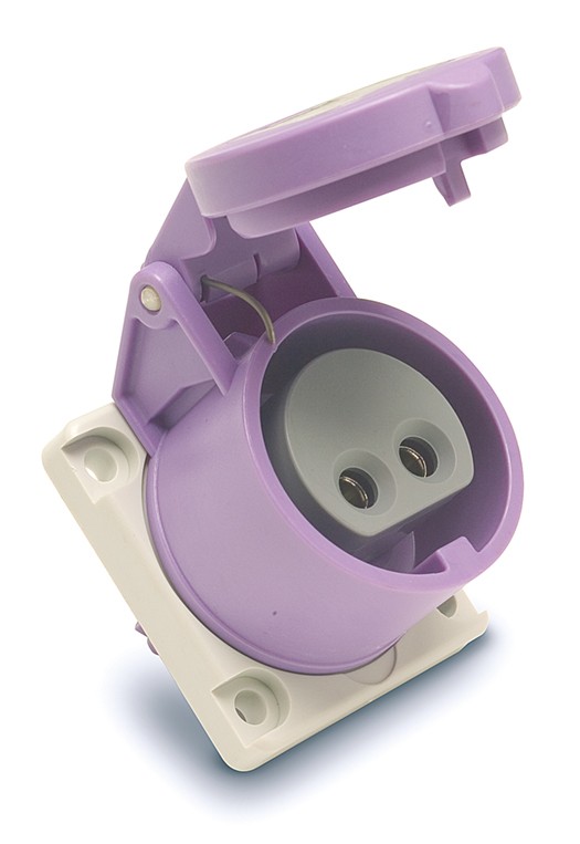 25548 | Base empotrar 2P 16A 20-25V / 40-50V IP44