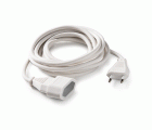 2955 | Prolongador 5m cable 2x1 Blanco