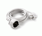 2985 | Prolongador 5m cable 3G1,5 Blanco