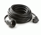 2986 | Prolongador 10m cable 3G1,5 Negro