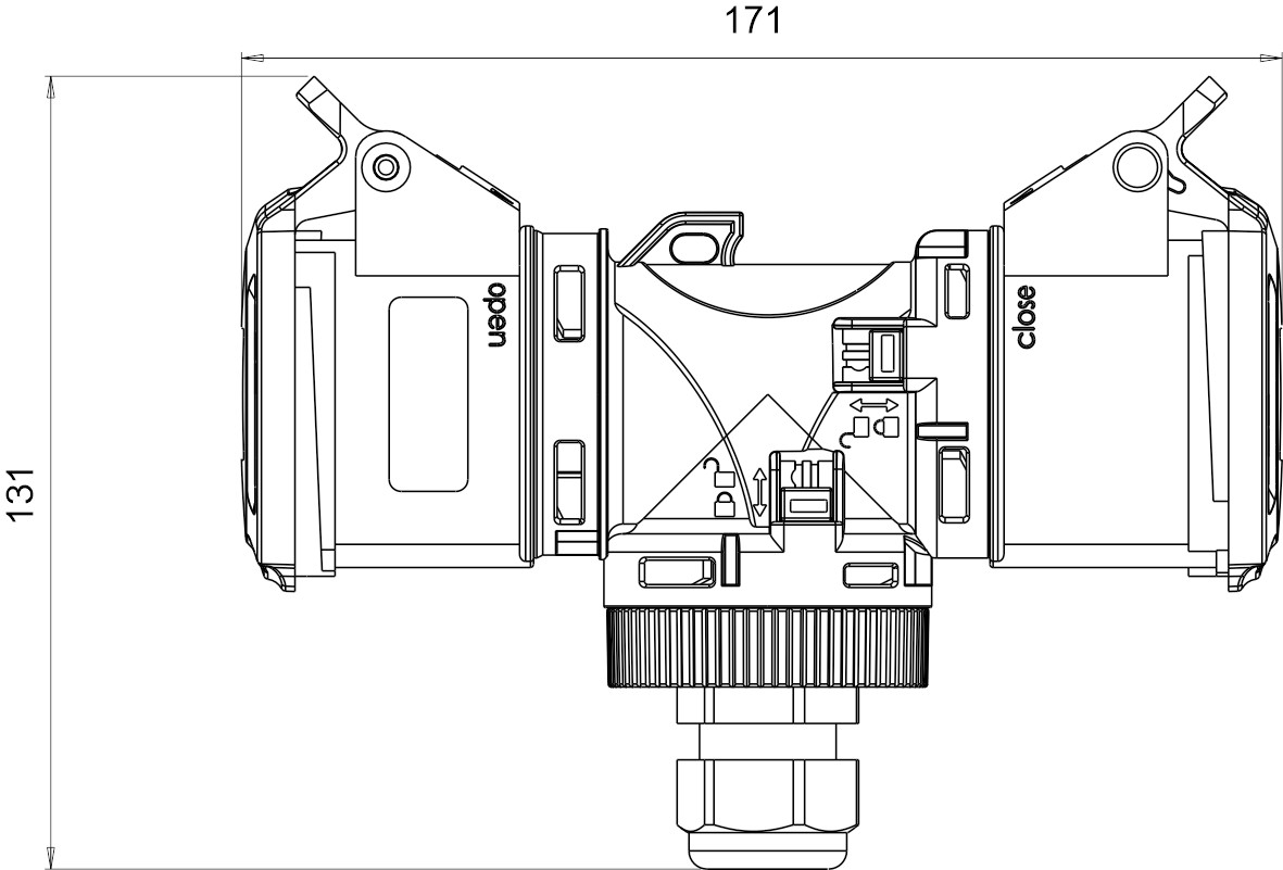 17220 | T-Power 2 tomas 3P 16A IP44/54