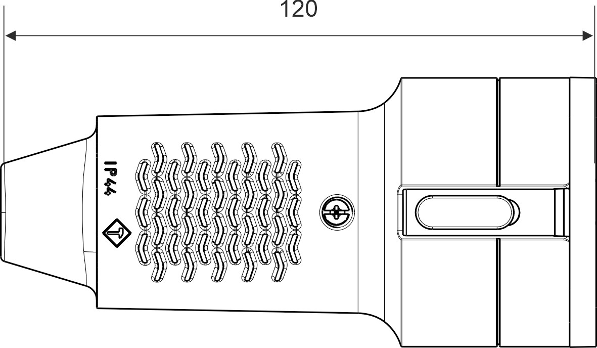 2108 | Base goma tipo schuko IP44