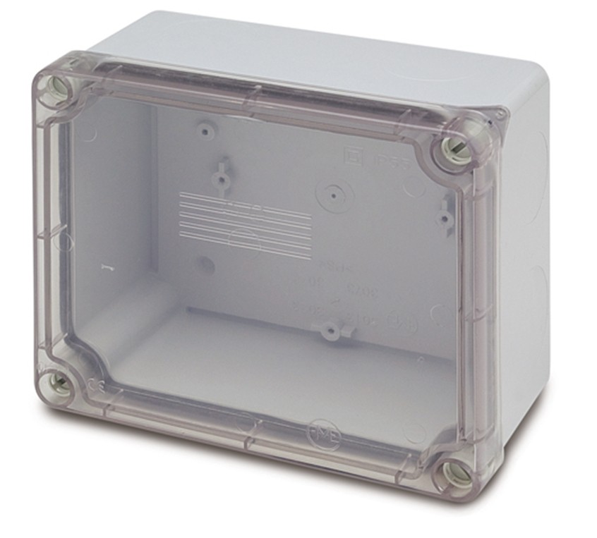 3043 | Caja estanca tapa transparente IP55 160x135x83