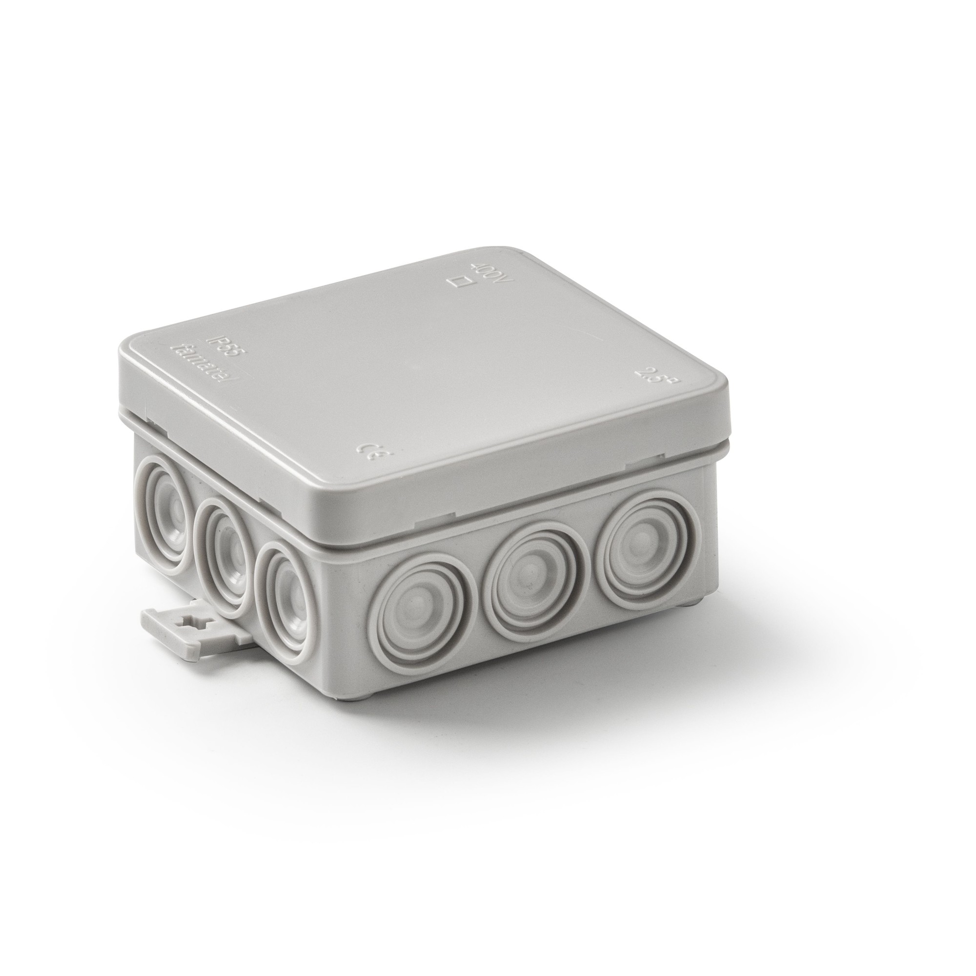 3052 | Minibox con entradas pretroqueladas IP55 85x85x39