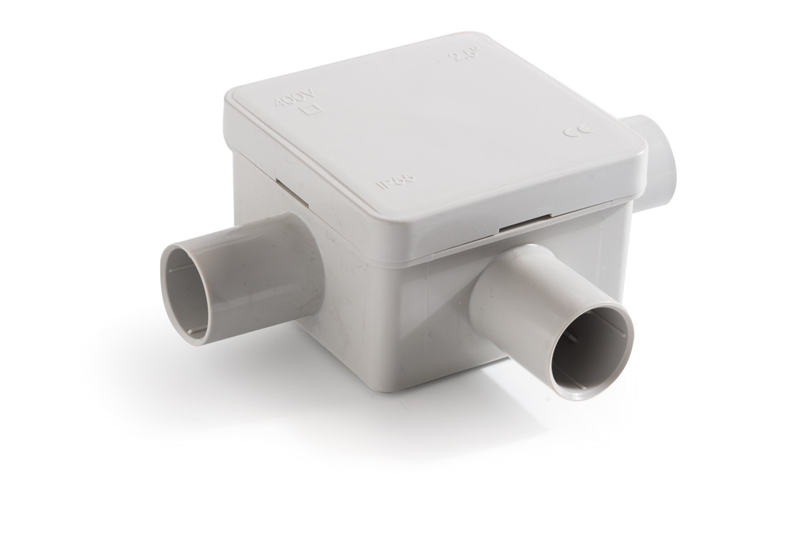 3059 | Minibox entrada directa tubo rigido Ø20-25 IP55