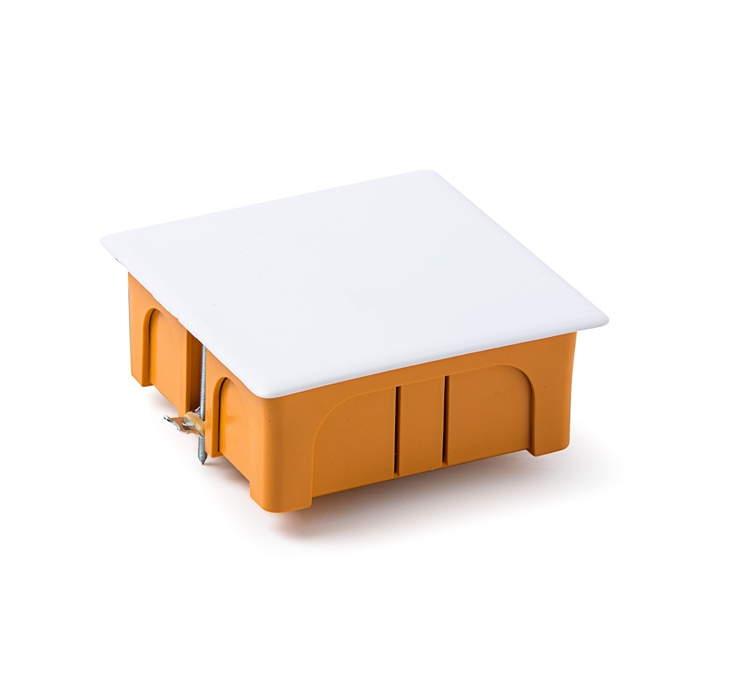 3251A | Caja derivación tabiquería hueca 115x115x45 IP30 con tapa con garras