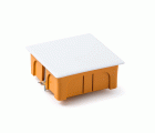 3251A | Caja derivación tabiquería hueca 115x115x45 IP30 con tapa con garras