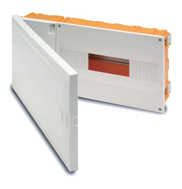 3312-F | Armario de empotrar 4(ICP32) + 14 módulos IP40