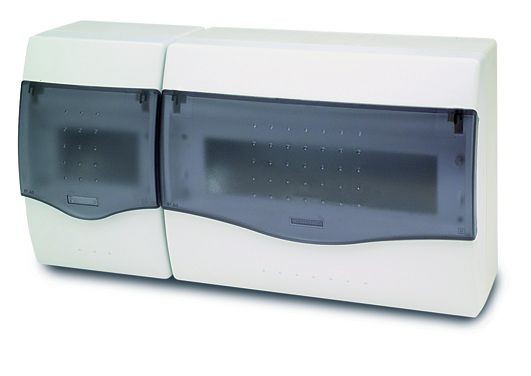 3648 | Armario de superficie 4(ICP) + 10 módulos IP40