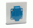 3915 | Placa con toma IP54 16A-250V~