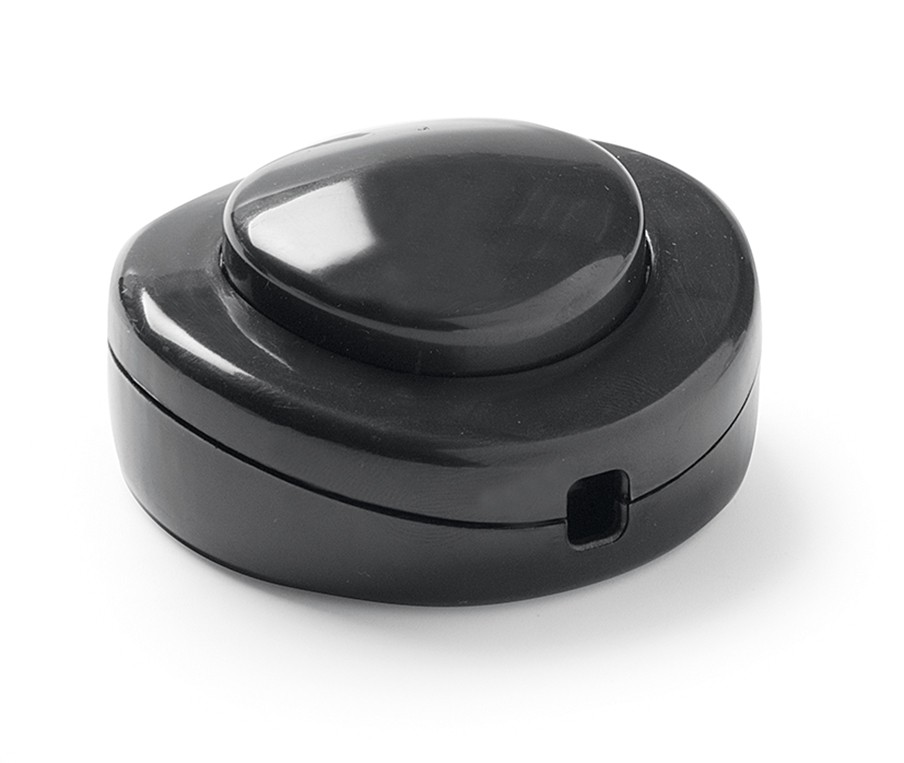 4405-N | Interrruptor de pie 2A 250V Negro